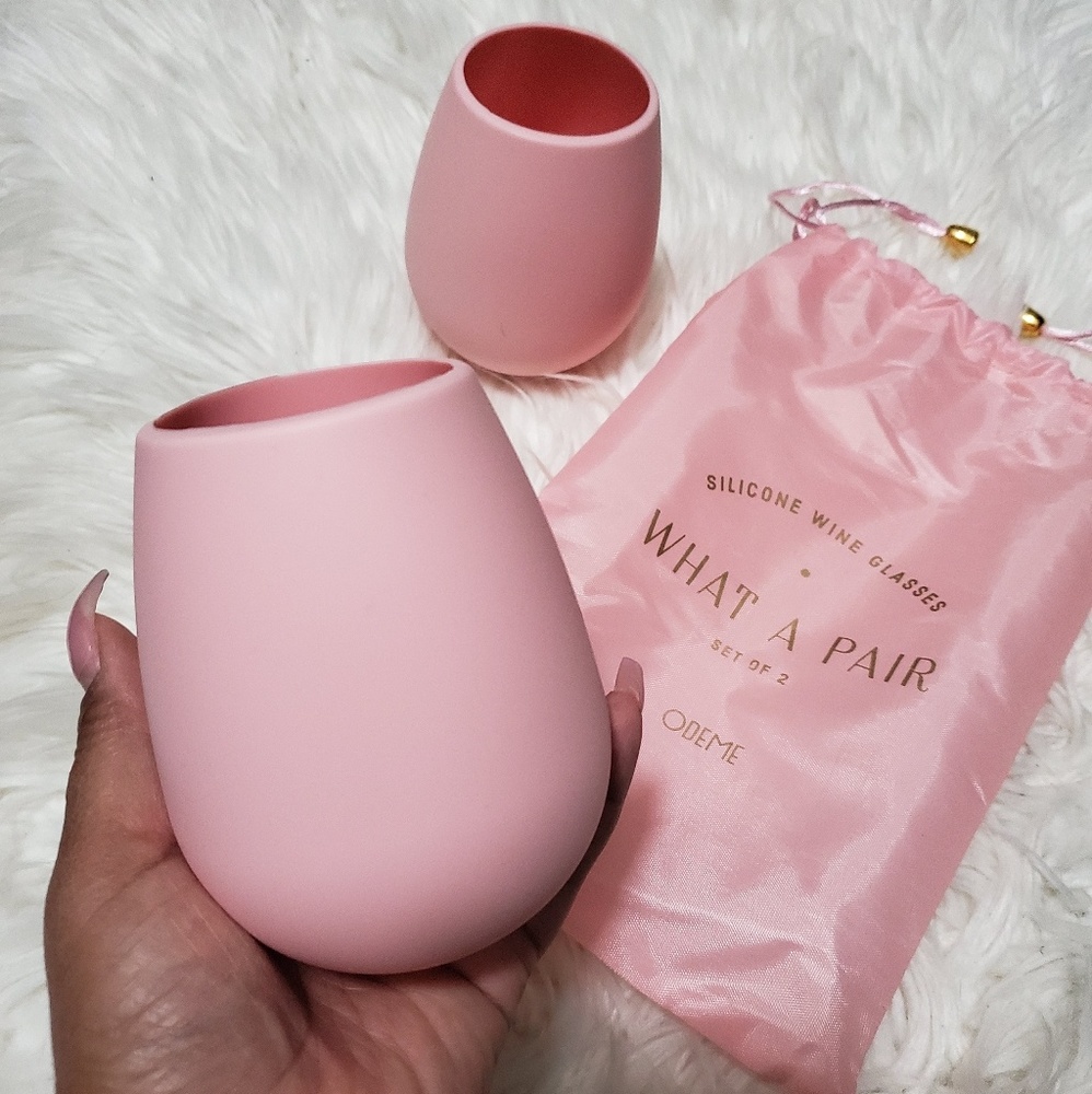 Odeme silicone wine glasses